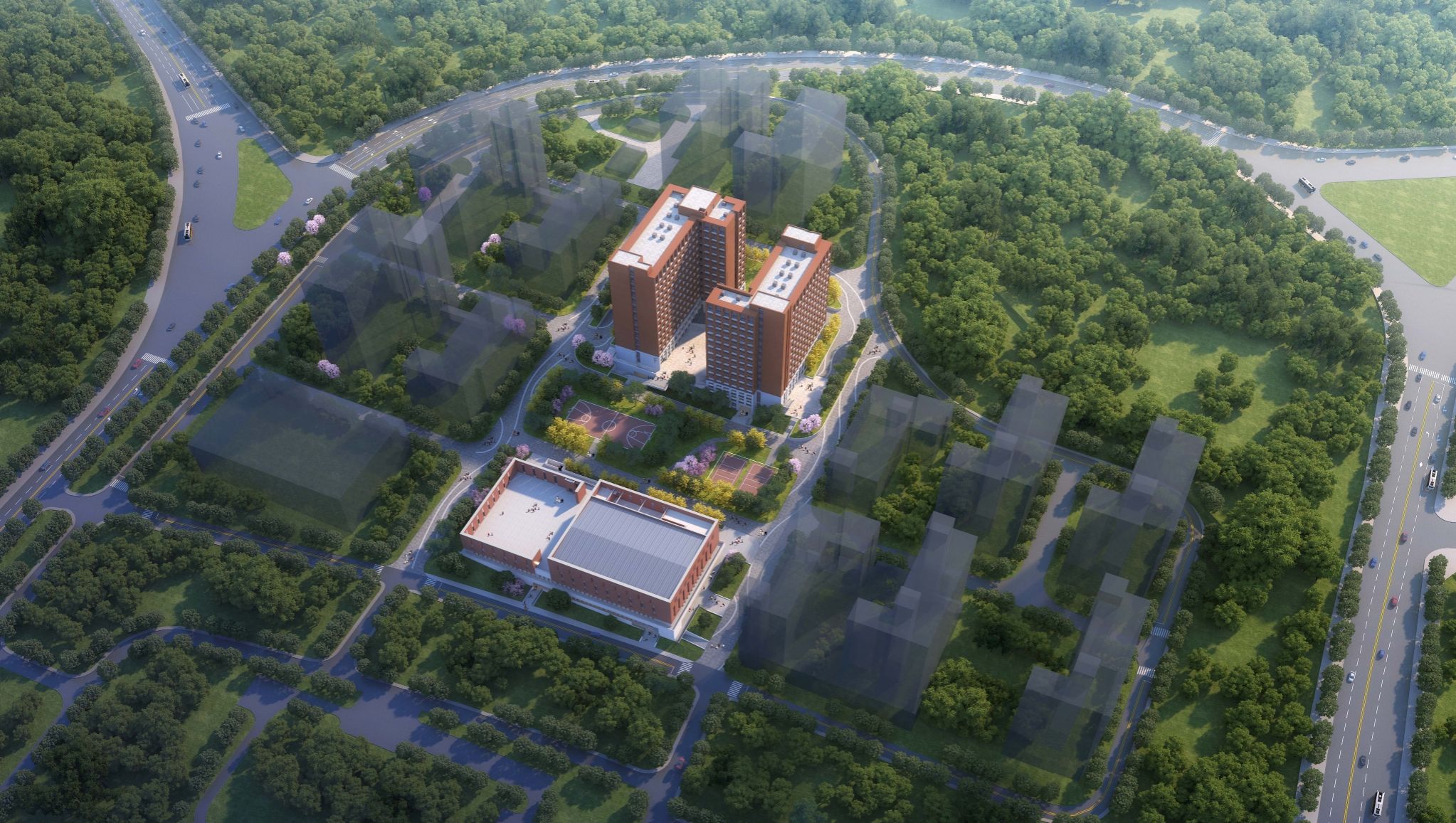 【锻造新优势】西校区学生宿舍及配套设施（二期）项目开工