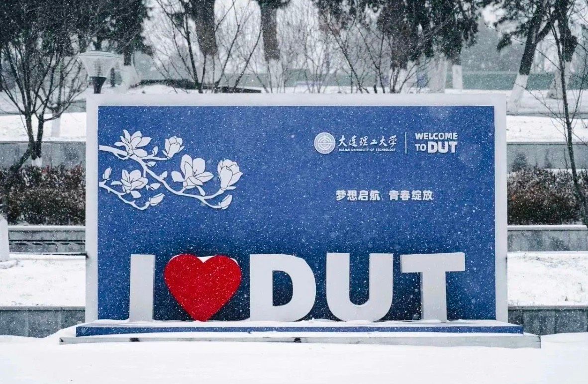 久等了！大连理工大雪来了！