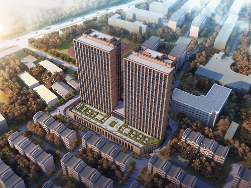幸福大工持续升级！西山生活区学生公寓项目主体封顶啦！