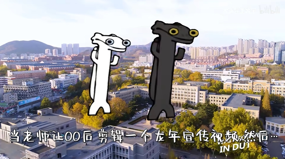 当老师让00后剪辑一个龙年宣传视频…然后老师一看一个不吱声