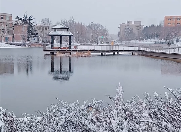 DUTers：“寒假前我还能再欣赏一次大工凌水湖的雪景吗？”安排！