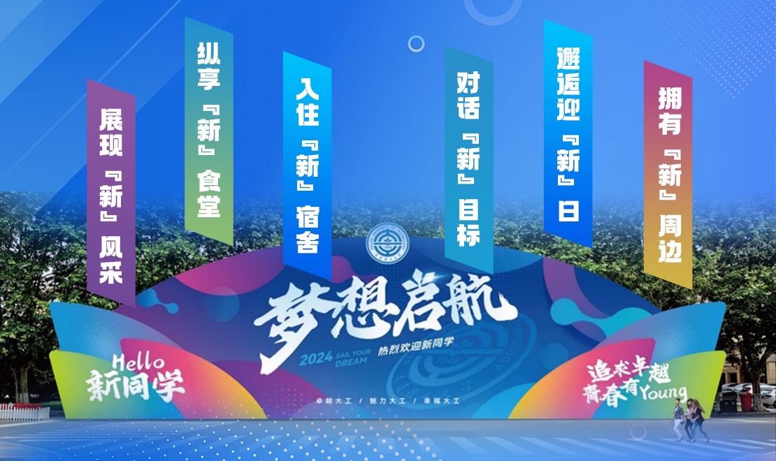 【大工欢迎你】以饱满热情和周到服务迎接2024级新生