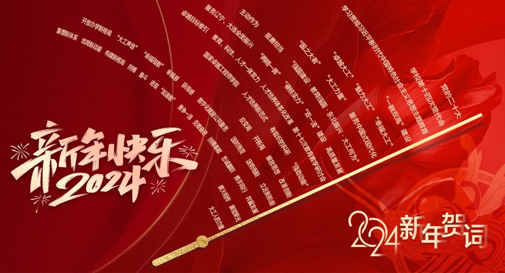 大连理工大学2024年新年贺词
