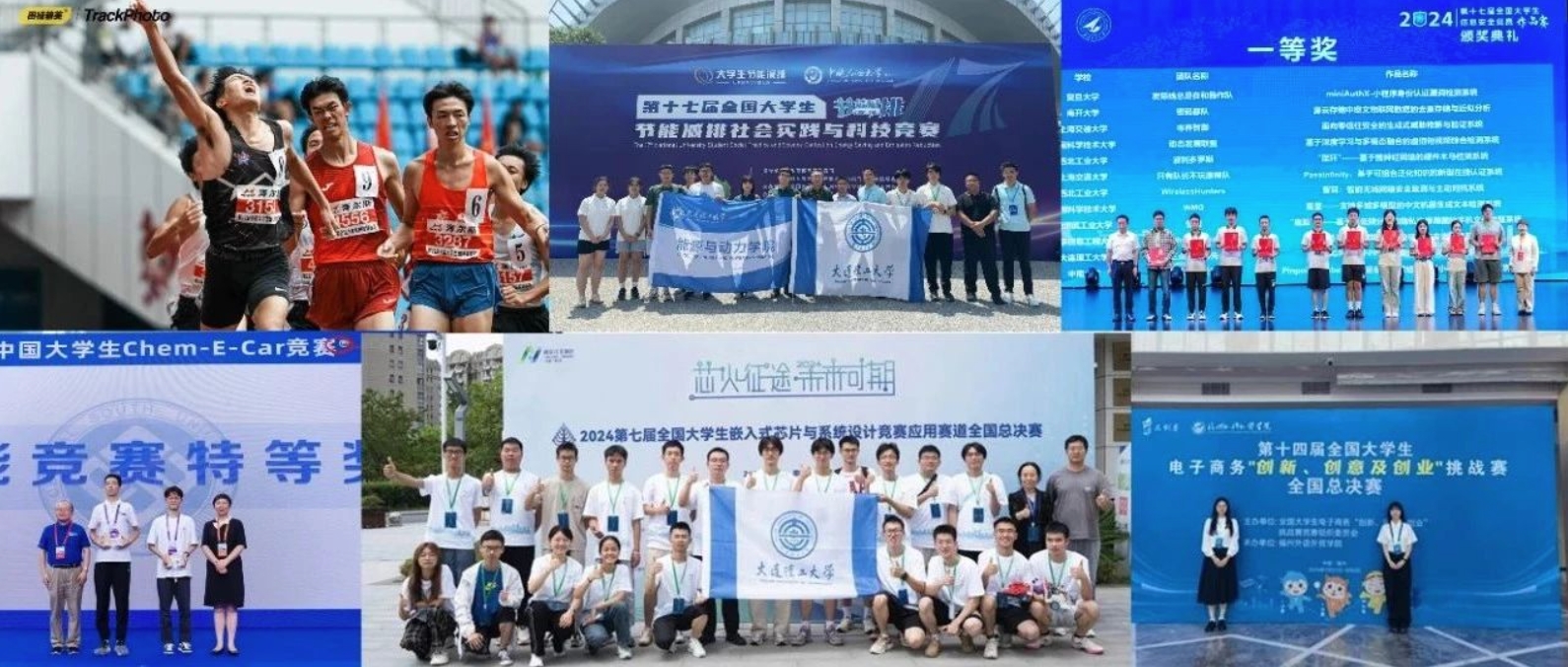 第一、冠军、特等奖……都是大工的！